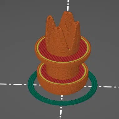 Chốt giữ bảng trong khoang hành lý Škoda Octavia thế hệ 1