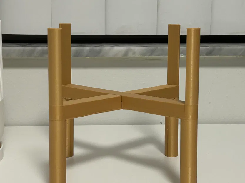 Giá đỡ chậu cây hiện đại 6 inch của Jordan Proctor Designs - Image 3