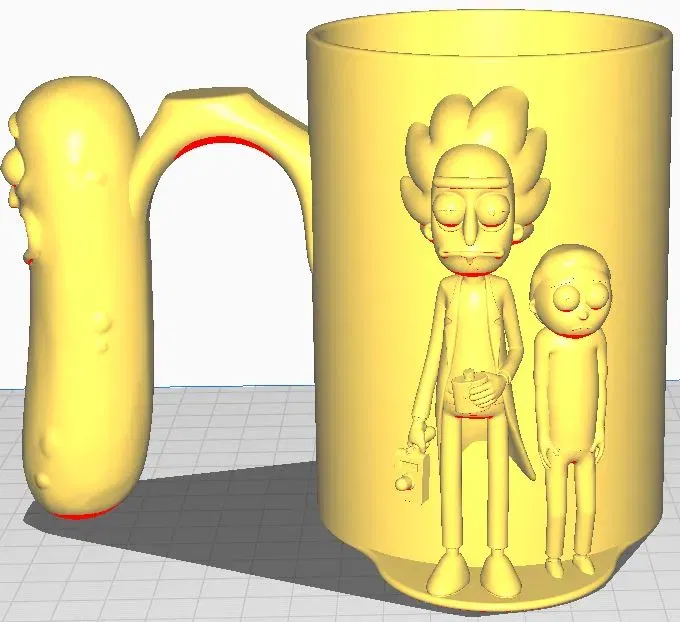 Giá đỡ bút Rick và Morty với thiết kế độc đáo - Image 1