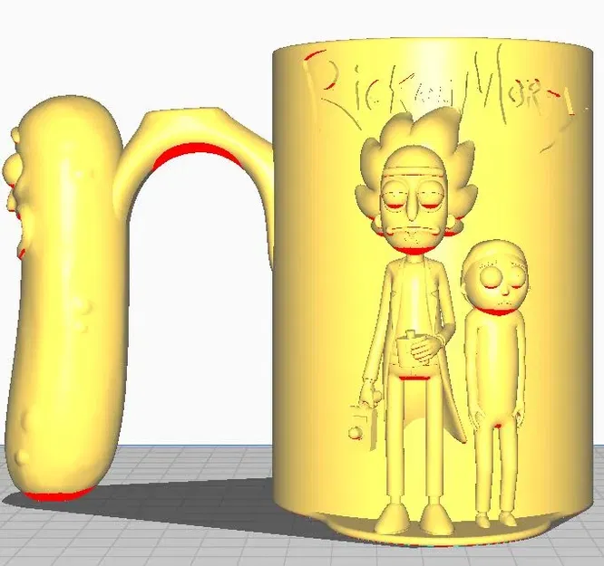 Giá đỡ bút Rick và Morty với thiết kế độc đáo - Image 3