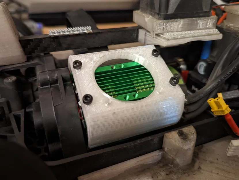 Giá đỡ quạt 40mm cho bộ tản nhiệt động cơ Powerhobby - Image 3