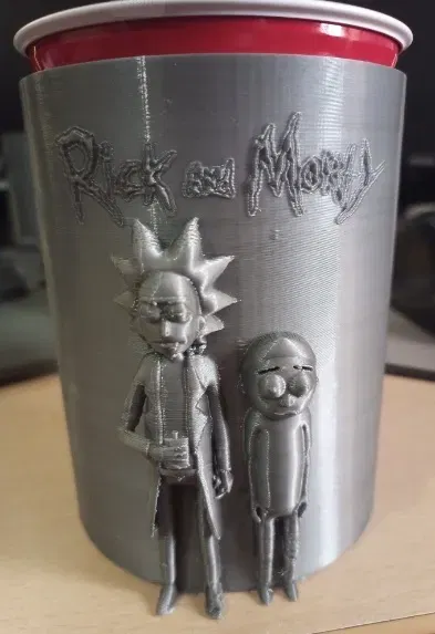 Cốc uống Rick và Morty với tay cầm dưa chua - Image 1