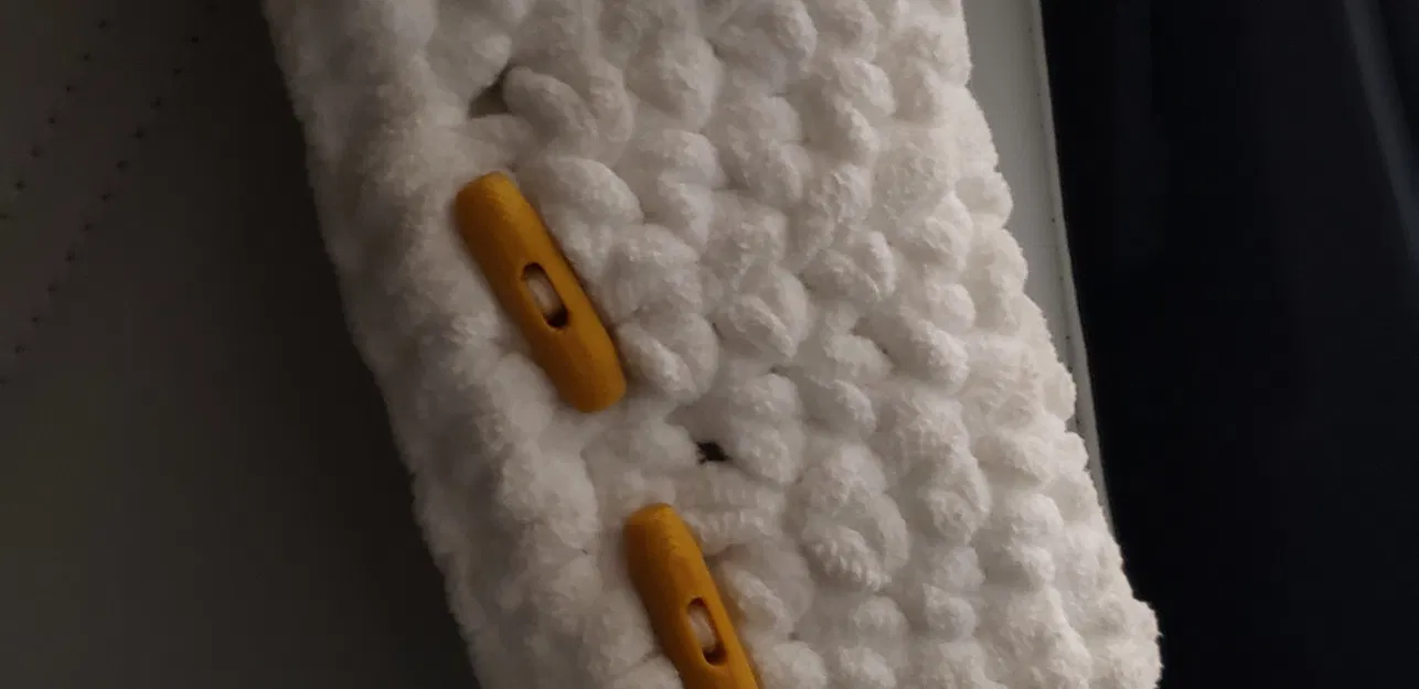 Nút gạt đơn giản cho vải dễ làm và tiết kiệm vật liệu - Image 1