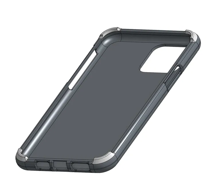 Ốp lưng cho iPhone 11 Pro bằng chất liệu TPE/TPU - Image 1