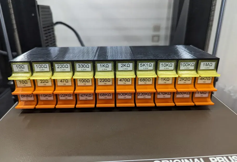 Hộp lưu trữ điện trở 3 ngăn 10 - Image 1