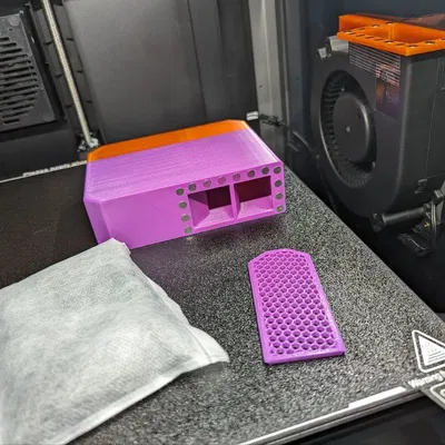 Quạt phụ K1 với bộ lọc carbon nâng cấp