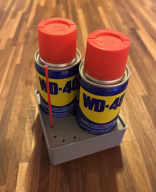 Khay Gridfinity cho hai bình xịt WD40 100ml - Image 3