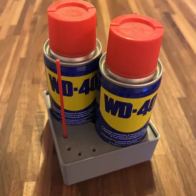 Khay Gridfinity cho hai bình xịt WD40 100ml