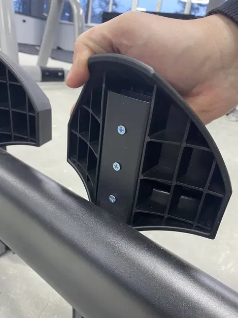 Giá đỡ gậy tạ trên máy tập thể hình - Image 2