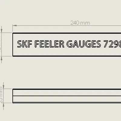 Vỏ cho thước đo cảm biến SKF 729865 B