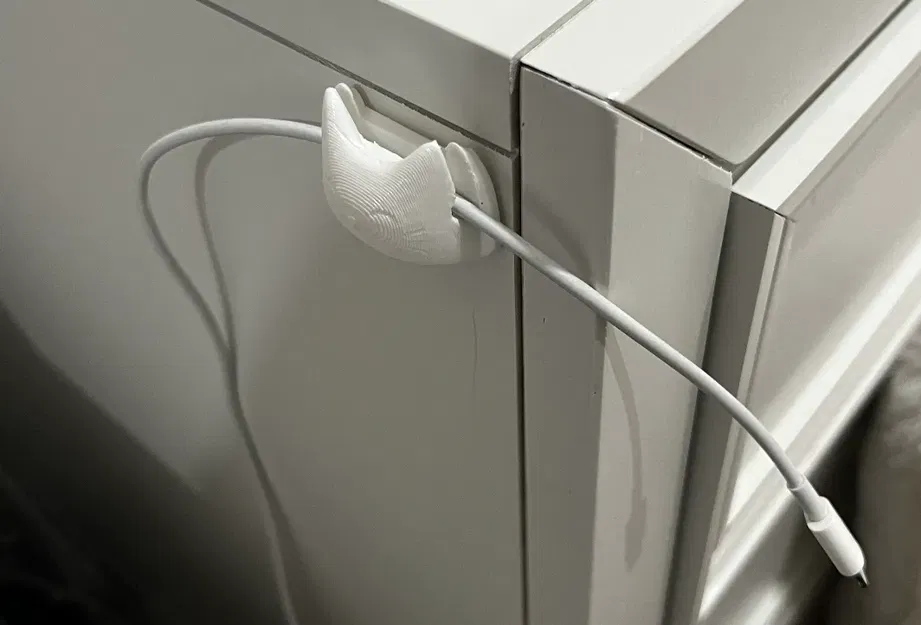 Giá đỡ dây hình mèo dễ thương cho văn phòng - Image 1