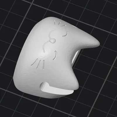 Giá đỡ dây hình mèo dễ thương cho văn phòng