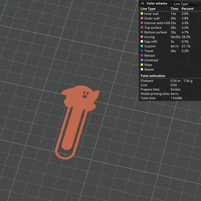Dấu sách Kirby mini dễ thương
