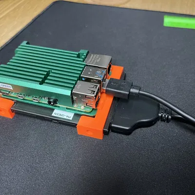 Giá đỡ SSD cho Raspberry Pi4 đơn giản và hiệu quả