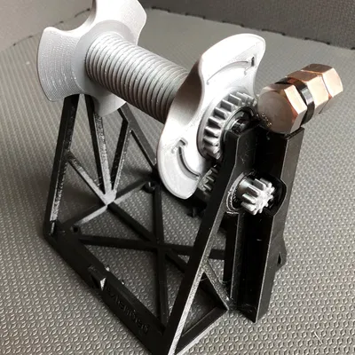 Giá đỡ cuộn filament tự động quay lại nhiều cơ chế