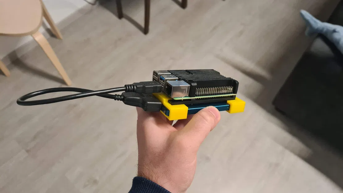 Giá đỡ SSD cho Raspberry Pi4 với thiết kế đơn giản - Image 1