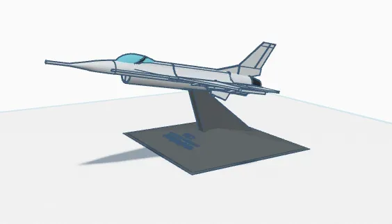 Mô hình máy bay chiến đấu F-16 chi tiết và chính xác - Image 1