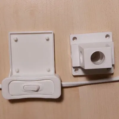 Giá đỡ công tắc đèn IKEA TERTIAL tiện lợi