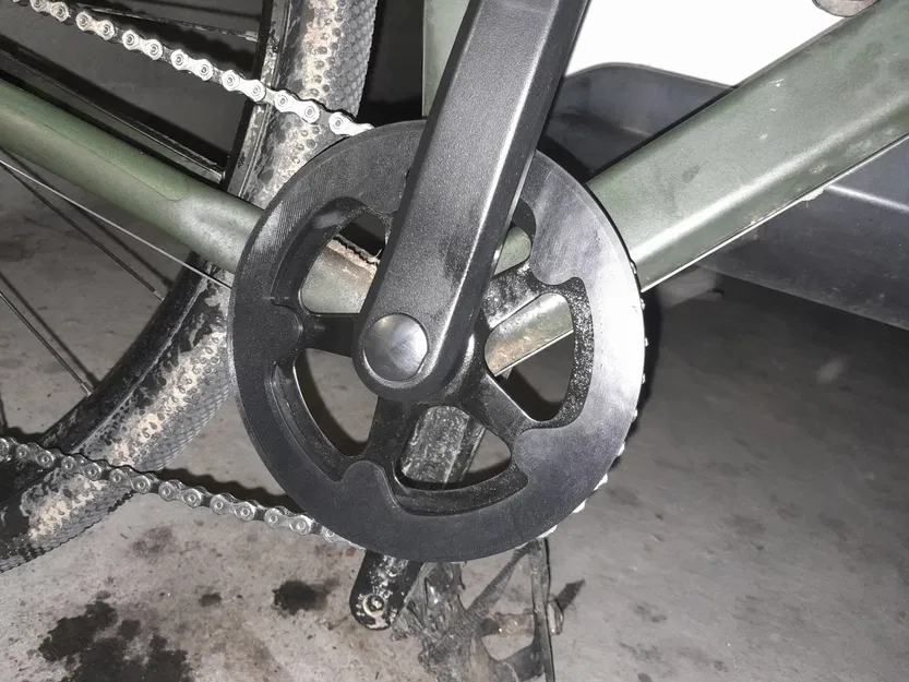 Bộ bảo vệ xích xe đạp 38 răng (Decalthlon Van Rysel) - Image 1