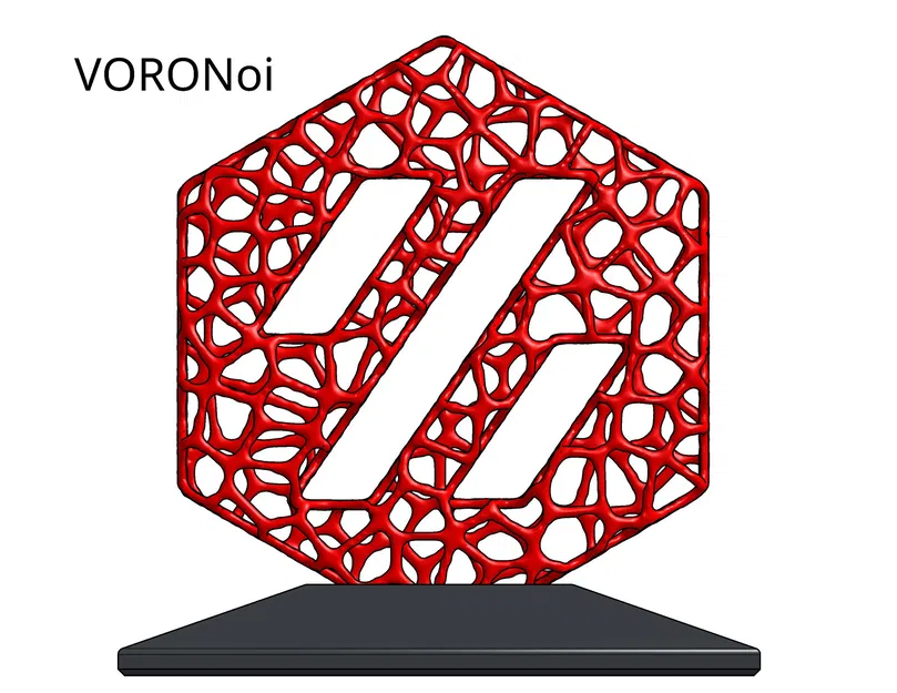 Tượng VORONoi thể hiện thiết kế VORON độc đáo - Image 1