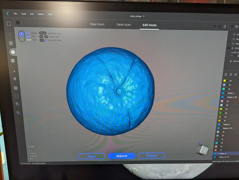 Cam navel in 3D với màu sắc tự nhiên - Image 3