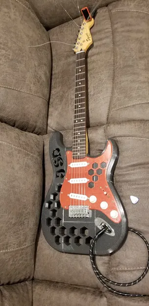 Thân đàn guitar Stratocaster Hex in 3D cho MK3/MK4 - Image 1