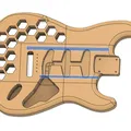 Thân đàn guitar Stratocaster Hex in 3D cho MK3/MK4 - Thumbnail 2