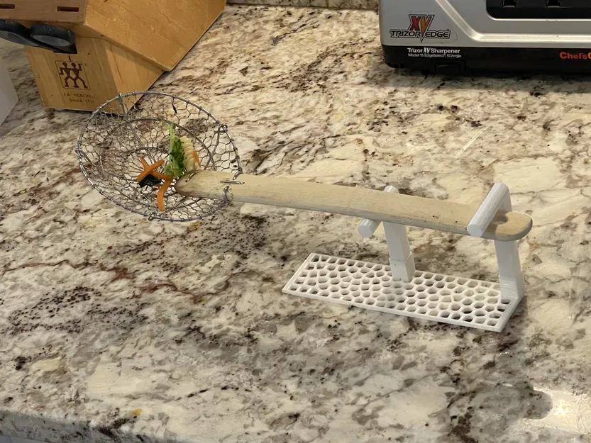 Giá đỡ thìa và spatula giúp giữ sạch bề mặt làm việc - Image 1