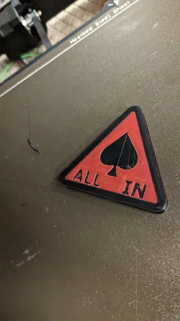 Chip poker "All in" với khe cắm trọng lượng tích hợp - Image 4