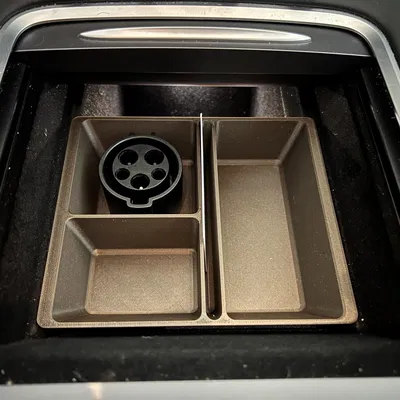 Khay tổ chức trung tâm cho Tesla Model 3 và Y