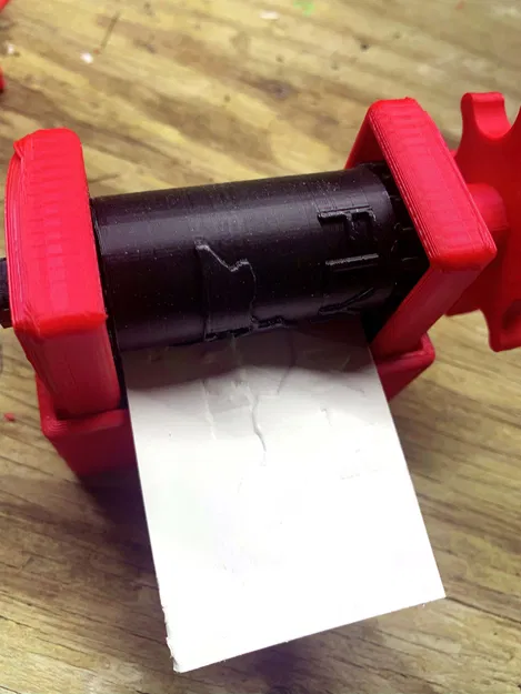 Máy ép dấu danh thiếp PEF với con lăn có thể thay thế - Image 2