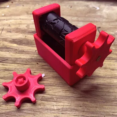 Máy ép dấu danh thiếp PEF với con lăn có thể thay thế