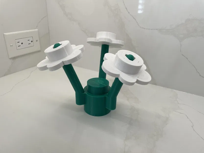 Hoa xây bằng gạch cho văn phòng và vườn - Image 1