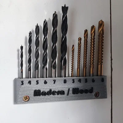 Giá đỡ mũi khoan gỗ với kích thước thông dụng