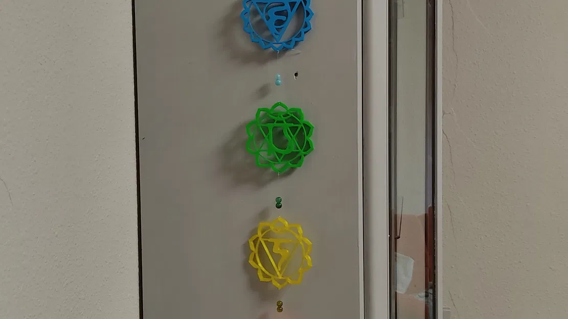 Bộ treo 7 chakra nghệ thuật cho không gian sống - Image 2