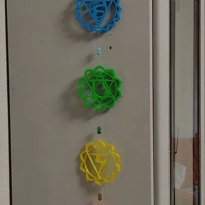 Bộ treo 7 chakra nghệ thuật cho không gian sống