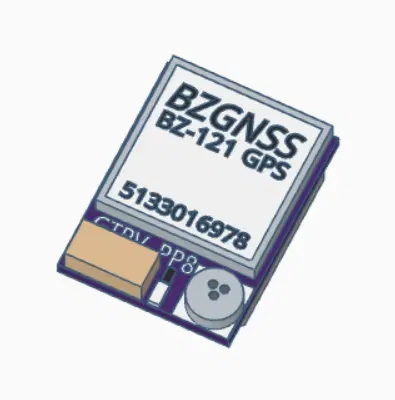 Mô hình mô phỏng GPS BZGNSS BN-121 cho thiết kế 3D - Image 1