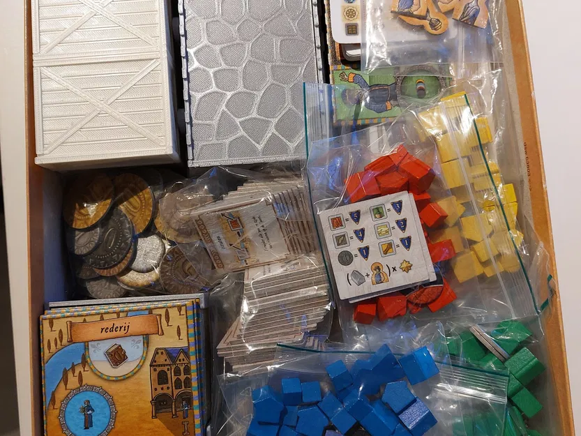 Các thành phần tổ chức trò chơi boardgame Orleans - Image 2