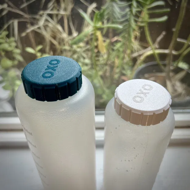 Nắp chai nhựa OXO cho chai ép - Image 1