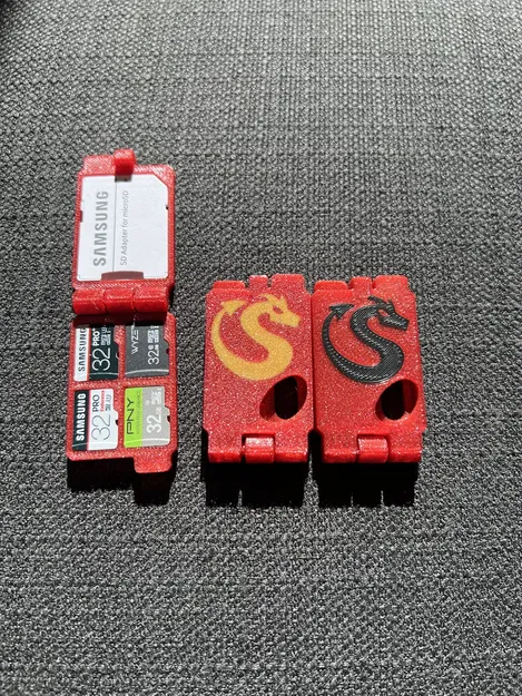 Ví đựng thẻ SD tùy chỉnh cho 4 thẻ micro SD và 1 thẻ SD - Image 1