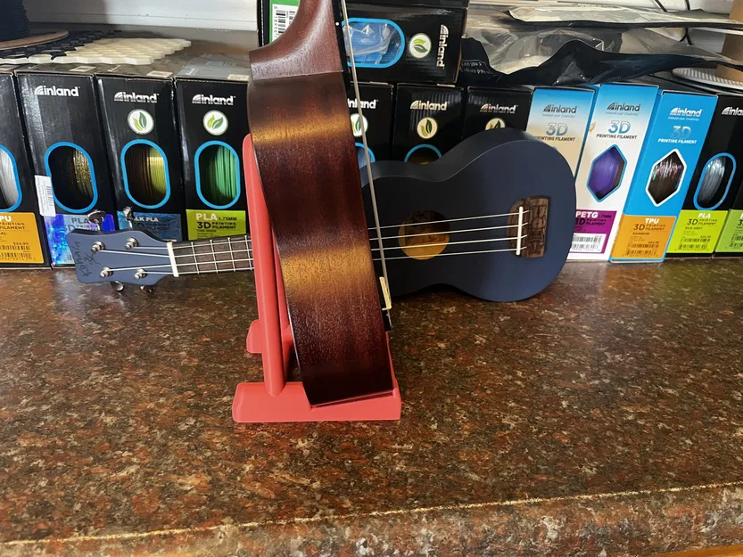 Giá đỡ cho Ukulele với thân 60mm in PLA - Image 4