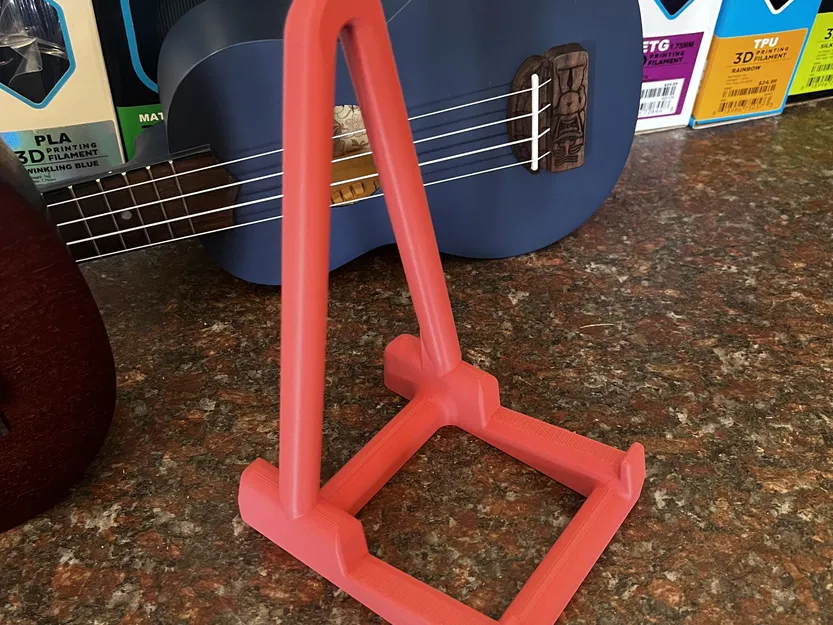 Giá đỡ cho Ukulele với thân 60mm in PLA - Image 5