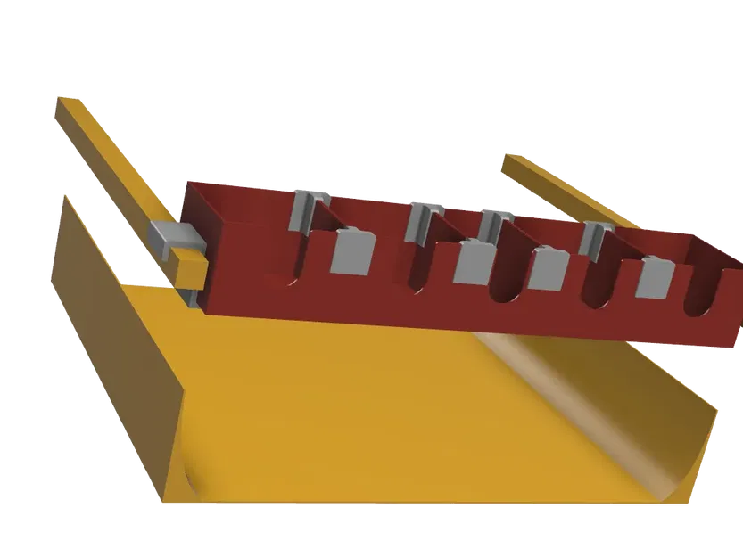 Hộp đựng trà trượt cho ngăn kéo Ikea Metod rộng 40cm - Image 4