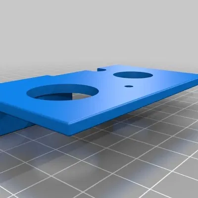 Giá đỡ nút 22mm, nút 16mm và LED 3mm cho Open Benchtable