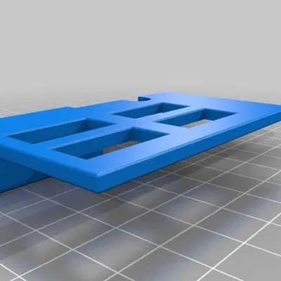 Giá đỡ cho 4 đồng hồ đo điện nhỏ trên Open Benchtable