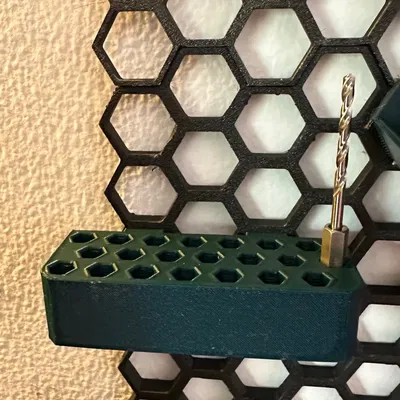 Giá đỡ mũi khoan hex 1/4" cho tường lưu trữ tổ ong