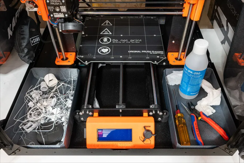 Thùng chứa bên trong mô hình enclosure cho máy in 3D - Image 1