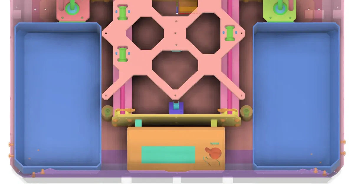 Thùng chứa bên trong mô hình enclosure cho máy in 3D - Image 3