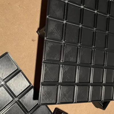 Nắp đậy Gridfinity tinh chỉnh cho tổ chức đồ dùng