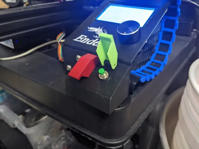 Vỏ và nắp cho nút bấm - Ender 3 - Image 1